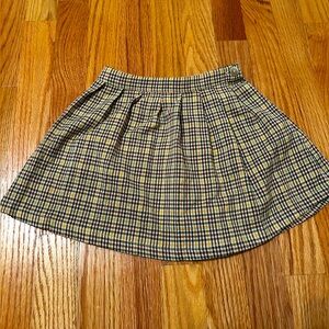 Plaid Zara Skirt 3-4 years old